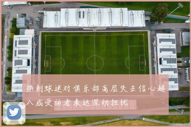 热刺球迷对俱乐部高层失去信心超八成受访者表达深切担忧